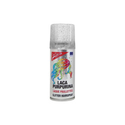 Laca Cor Fantasia Glitter Prata 100 ml