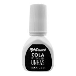 Cola Unhas Postiças com Pincel RickiParodi 15 ml
