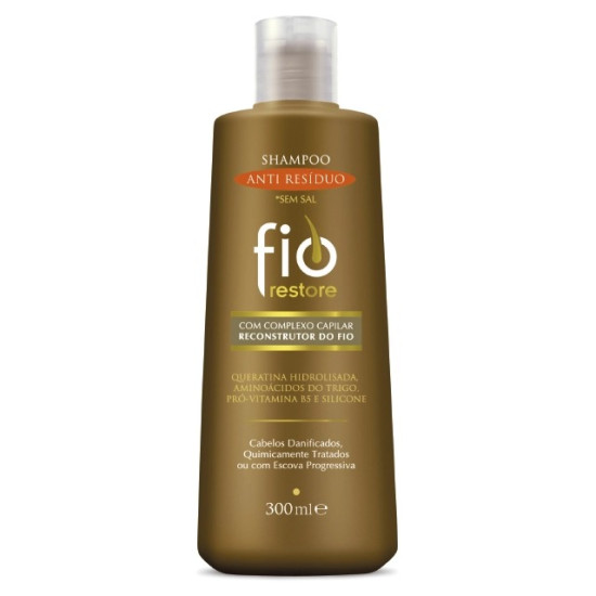 Shampoo Fio Restore Marron 300 ml