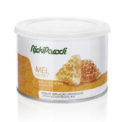 Cera Depilatória Lipossolúvel RickiParodi Mel 400 gr