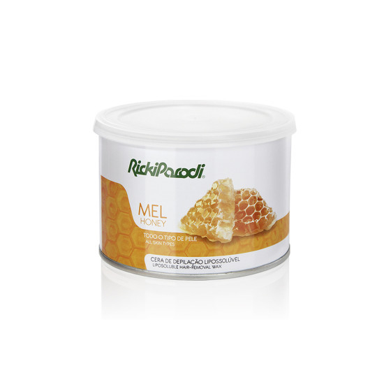 Cera Depilatória Lipossolúvel RickiParodi Mel 400 gr