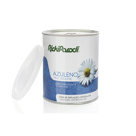 Cera Depilatória Lipossolúvel RickiParodi Azuleno Talco 800 gr