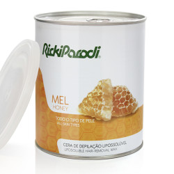 Cera Depilatória Lipossolúvel RickiParodi Mel 800 gr