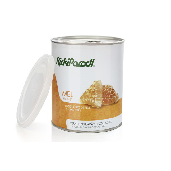 Cera Depilatória Lipossolúvel RickiParodi Mel 800 gr