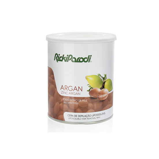 Cera Depilatória Lipossolúvel RickiParodi Óxido Zinco & Argan 800 gr