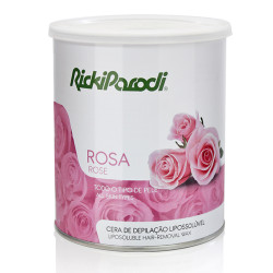 Cera Depilatória Lipossolúvel RickiParodi Titânio Rosa 800 gr