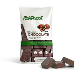 Cera Quente RickiParodi Chocolate 1 Kg