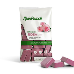 Cera Quente RickiParodi Titânio Rosa 1 Kg