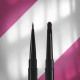 Pincel duplo EXPERT liner 7 mm / para gel 7 mm