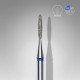 Broca diamantada para pele "chama" azul EXPERT diâmetro 1,4 mm, parte útil 8 mm (divisível por 10)