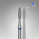 Broca diamantada para pele "chama" azul EXPERT diâmetro 2,1 mm, parte útil 8 mm (divisível por 10)