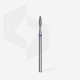 Broca diamantada para pele "chama" azul EXPERT diâmetro 2,1 mm, parte útil 8 mm (divisível por 10)