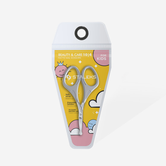 Tesoura de unhas mate para crianças BEAUTY & CARE 10 TIPO 4
