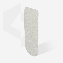 Fitas descartáveis adesivas para a base de lima de pedicura EXPERT 10 grão 80 (30 unid.)