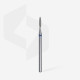 Broca diamantada para pele "chama" afiada azul EXPERT diâmetro 1,6 mm, parte útil 8 mm (divisível por 10)