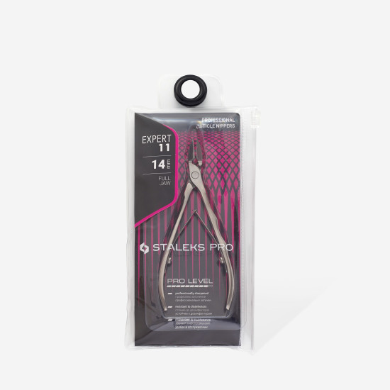 Alicate de cutículas profissional EXPERT 11 14 mm