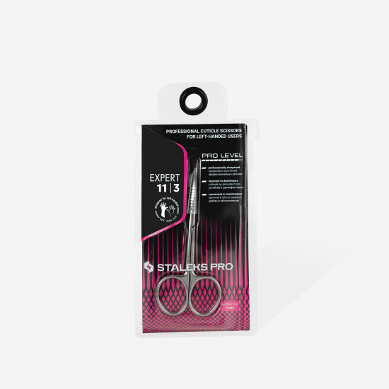 Tesoura de cutículas profissional para canhotos EXPERT 11 TIPO 3
