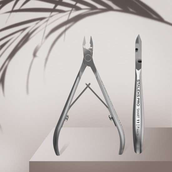 Alicate de cutículas profissional SMART 11 7 mm