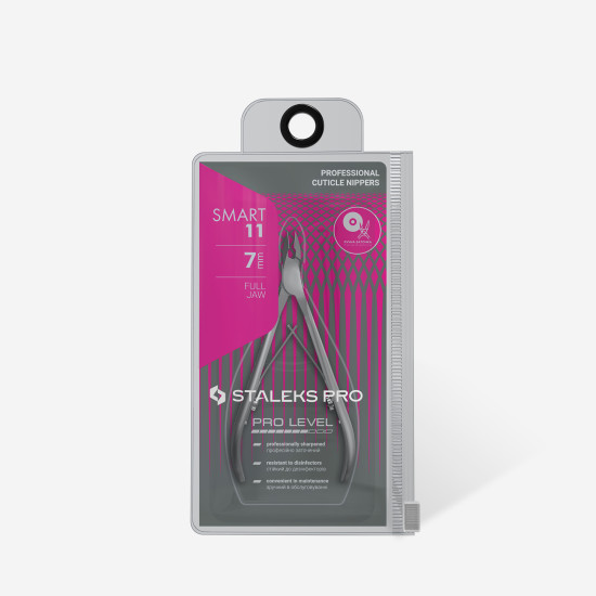 Alicate de cutículas profissional SMART 11 7 mm