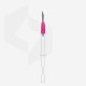 Parte operacional do empurrador Combo Amarelo UNIQ 12 – empurrador com bordos inclinados