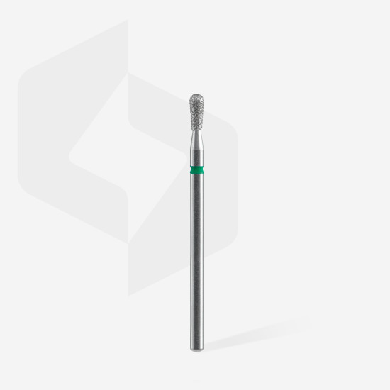 Broca diamantada para pele "cera" verde EXPERT diâmetro 2,3 mm, parte útil 5 mm