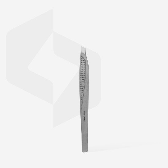 Pinça para sobrancelhas CLASSIC 15 TIPO 3 (bordos largos inclinados)