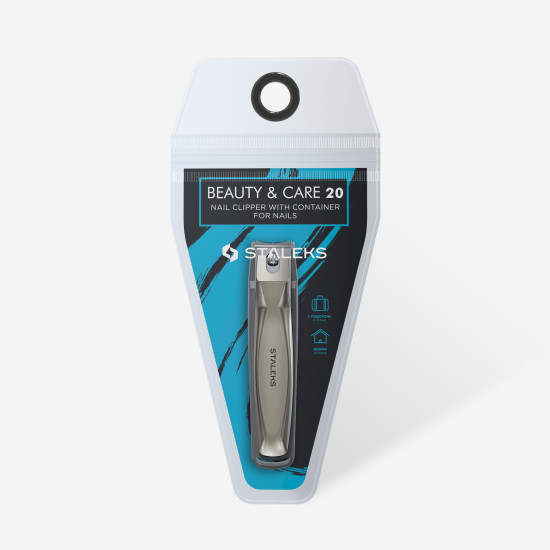 Cortador de unhas com recipiente para unhas BEAUTY & CARE 20