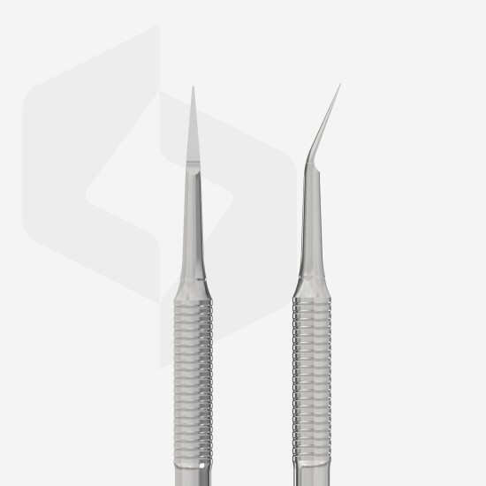 Espátula de pedicure EXPERT 20 TIPO 1 (cureta hemisférica e limpador)