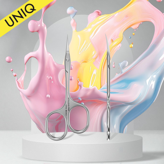 Tesoura de cutículas profissional Asymmetric UNIQ 20 TIPO 4