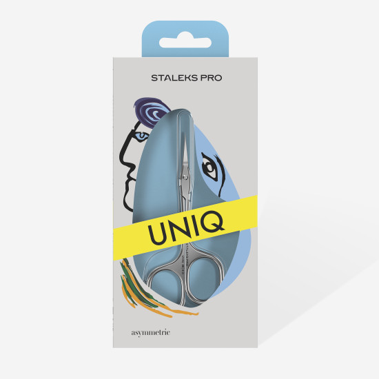 Tesoura de cutículas profissional Asymmetric UNIQ 20 TIPO 4