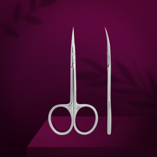 Tesoura de cutículas profissional EXCLUSIVE 22 TIPO 1 (magnólia)