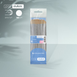 Lixas descartáveis papmAm em base de madeira SMART 22 granulação 180 (10 pcs)