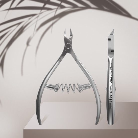 Alicate de cutículas profissional SMART 30 3 mm