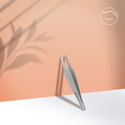 Pinça para sobrancelhas BEAUTY & CARE 30 TIPO 3 (bordos largos inclinados)