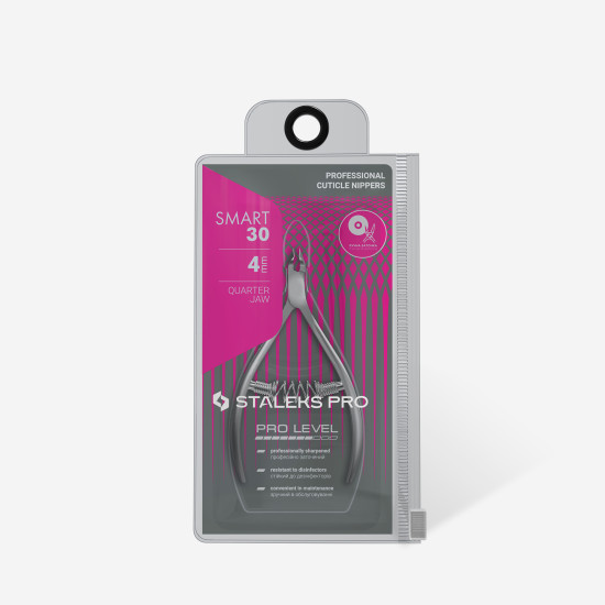 Alicate de cutículas profissional SMART 30 4 mm