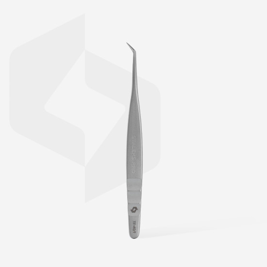 Pinça para pestanas profissional EXPERT 40 TIPO 1 (em forma de L, 50°)