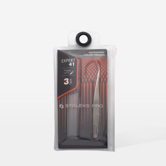 Pinça para pestanas profissional EXPERT 41 TIPO 3 (curvada)