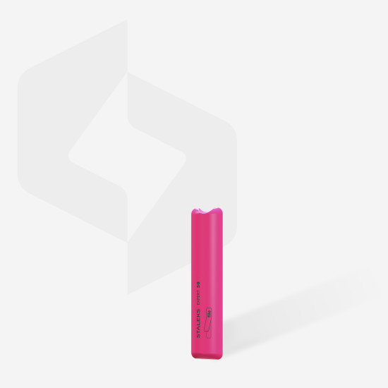 Base plástica biselada curta para lima de unhas EXPERT 50