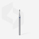 Broca diamantada para pele "ponta" arredondada azul EXPERT diâmetro 1,2 mm, parte útil 3 mm (divisível por 10)