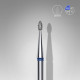 Broca diamantada para pele "ponta" arredondada azul EXPERT diâmetro 1,6 mm, parte útil 3,4 mm (divisível por 10)
