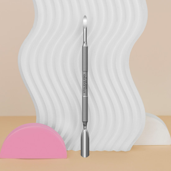 Espátula de manicure SMART 51 TIPO 3 (espátula larga arredondada e limpa-unhas)