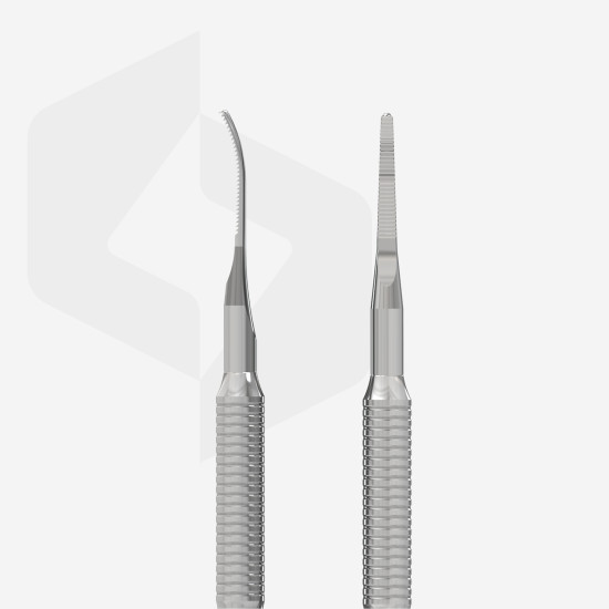 Espátula de pedicure EXPERT 60 TIPO 3 (lima de unhas reta e lima com extremidade dobrada)