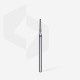 Broca diamantada para pele "frustum" azul EXPERT diâmetro 1,6 mm, parte útil 10 mm (divisível por 10)