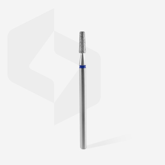 Broca diamantada para pele "frustum" azul EXPERT diâmetro 2,5 mm, parte útil 8 mm (divisível por 10)