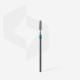 DUO broca diamantada para pele "cono" azul-verde EXPERT diâmetro 2,5 mm, parte útil 8 mm (divisível por 10)