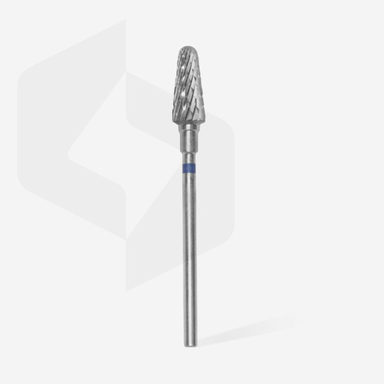 Broca de carboneto para unhas "frustum" azul EXPERT, diâmetro 6 mm / parte útil 14 mm