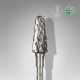 Broca de carboneto para unhas "frustum" verde EXPERT, diâmetro 6 mm / parte útil 14 mm