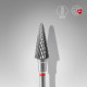 Broca de carboneto para unhas "cone" vermelha EXPERT, diâmetro 6 mm / parte útil 14 mm