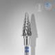 Broca de carboneto para unhas para canhotos, "cone", azul, EXPERT, diâmetro 6 mm / parte útil 14 mm