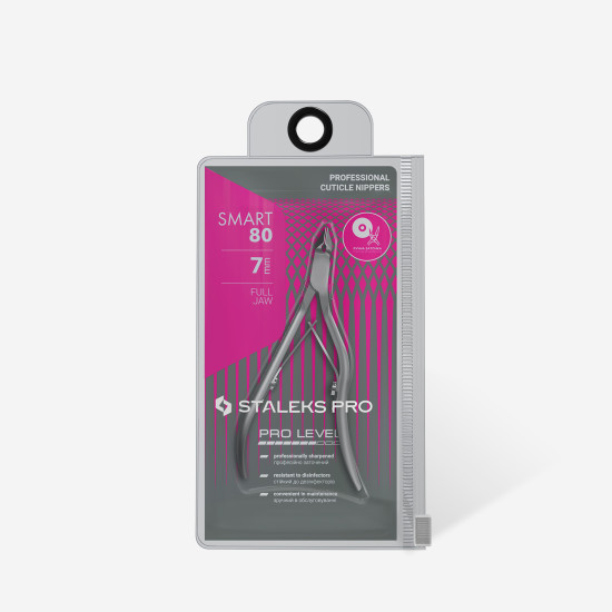 Alicate de cutículas profissional SMART 80 7 mm